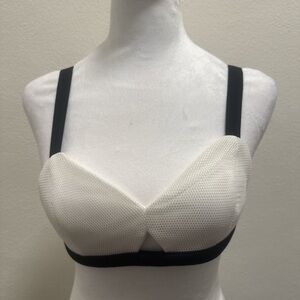 Rehab White Mesh Bralette